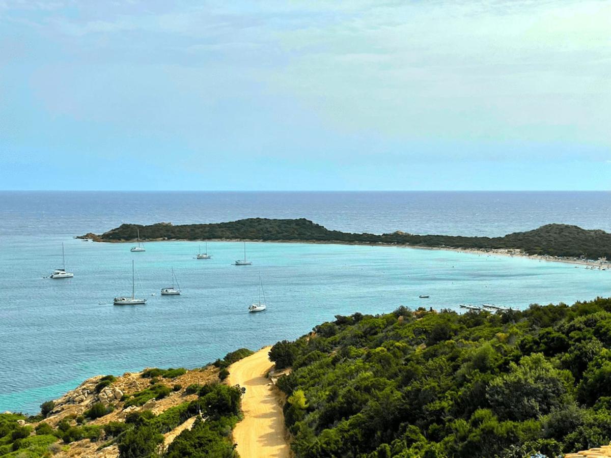 شقة San Teodoro Punta Est Fantastico Trilocale Vista Mare كابو كودا كافالو المظهر الخارجي الصورة