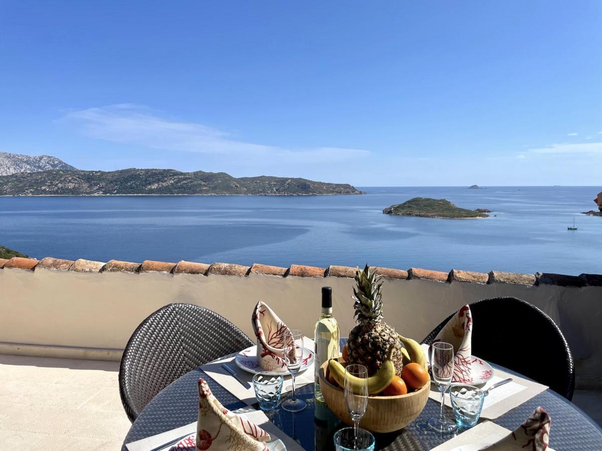 شقة San Teodoro Punta Est Fantastico Trilocale Vista Mare كابو كودا كافالو المظهر الخارجي الصورة